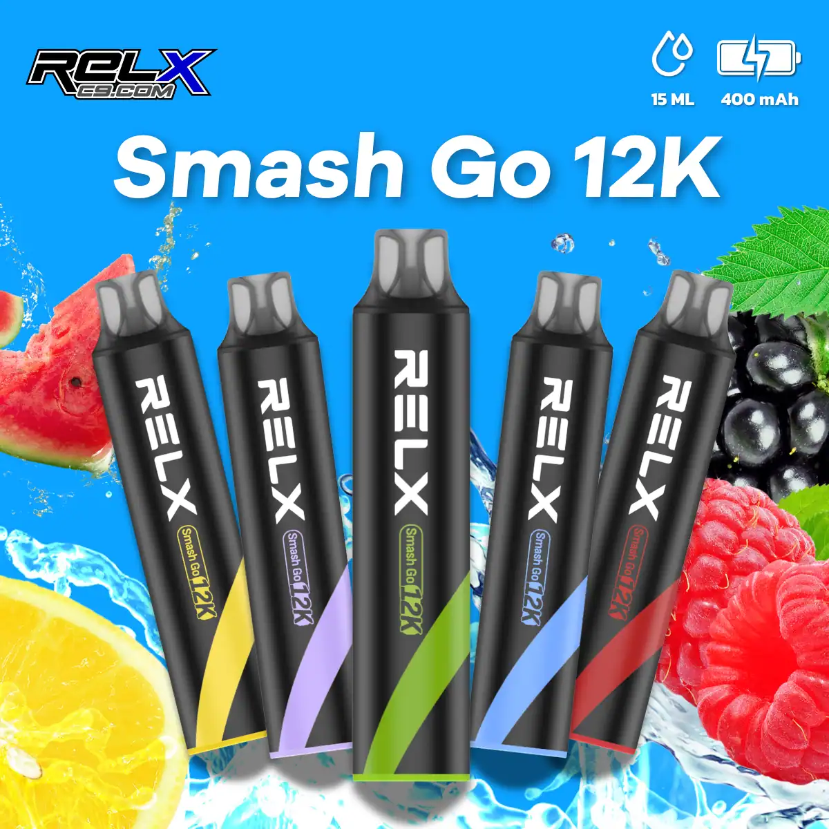 RELX Smash Go 12000 一次性電子煙 1 RELX Smash Go 12000 一次性電子煙